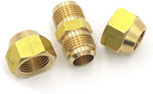 Conector intermedio de conexión de Cabeza Libre de Soldadura de Cobre 3/8&quot; (9.53mm)